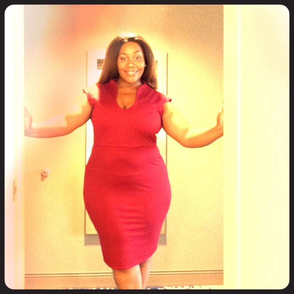 Plus dress